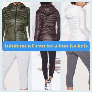 Lululemon Down for a Run Jackets
